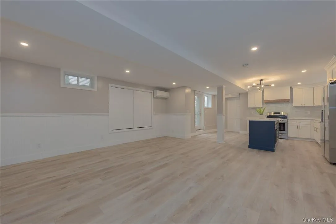 New kitchen open to the large living room/dining area. New kitchen open to the large living room/dining area.