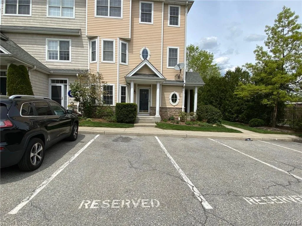 Reserved parking space for added convenience Reserved parking space for added convenience