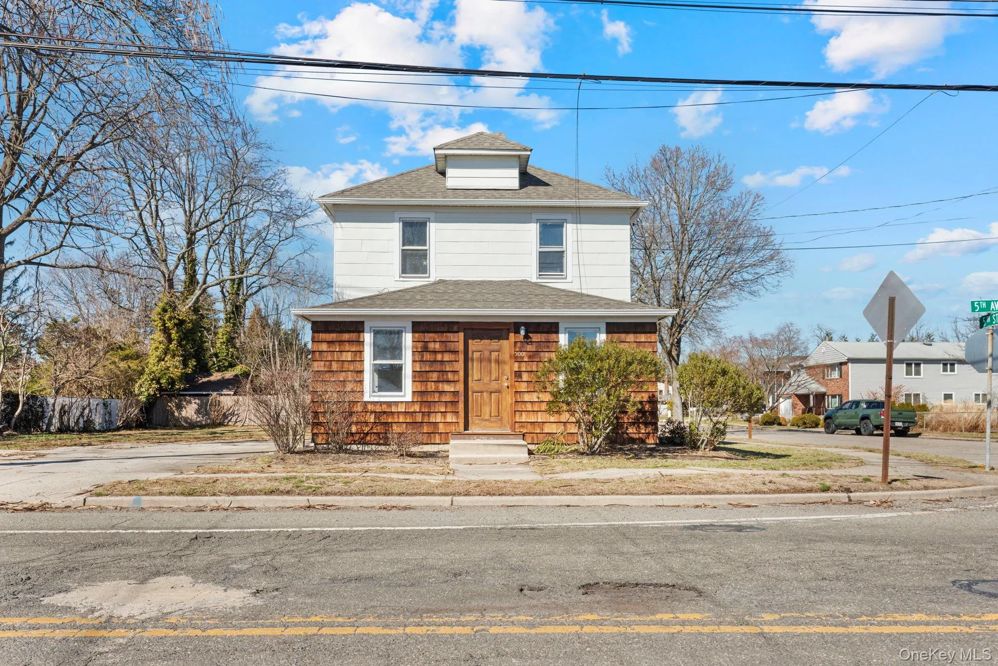 Front faces South Front faces South