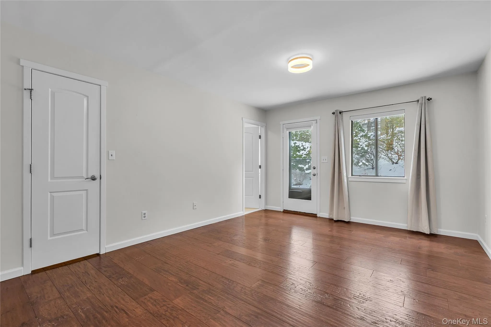 with en-suite bath and walk-in closet and door to slate patio. with en-suite bath and walk-in closet and door to slate patio.