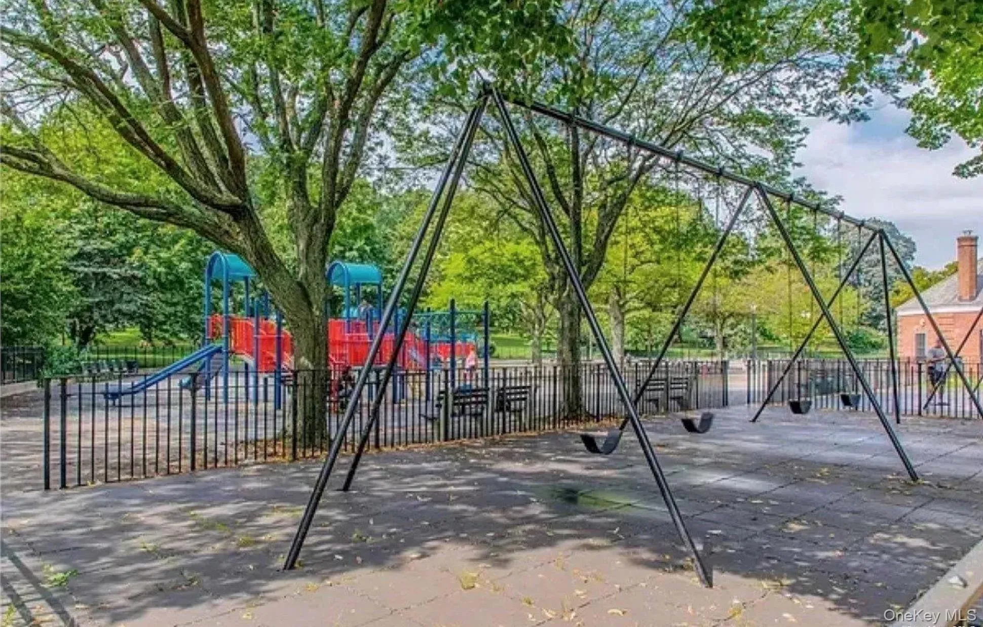 View of play area within adjacent park View of play area within adjacent park
