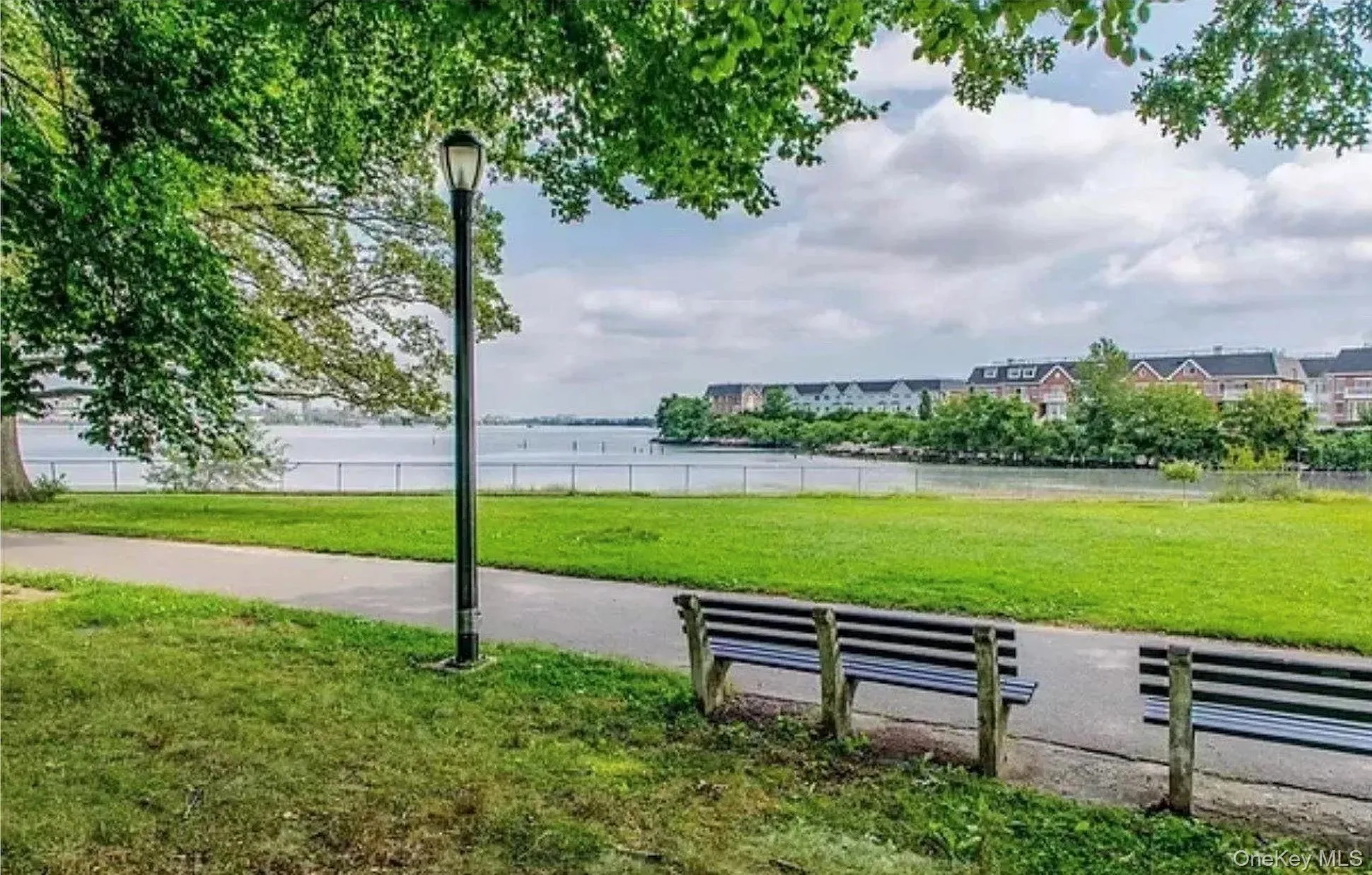View of complex from the park View of complex from the park