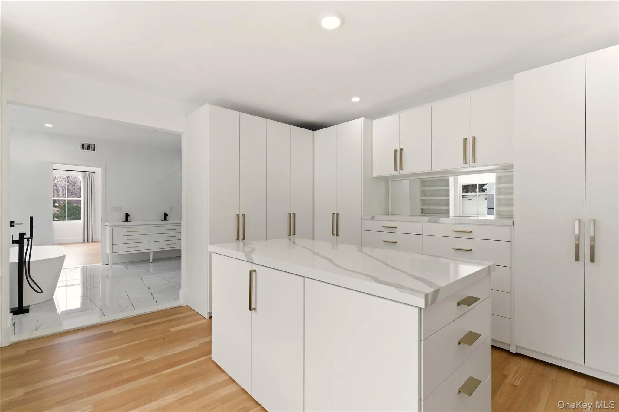 Dressing Room with Custom Cabinetry. Dressing Room with Custom Cabinetry.
