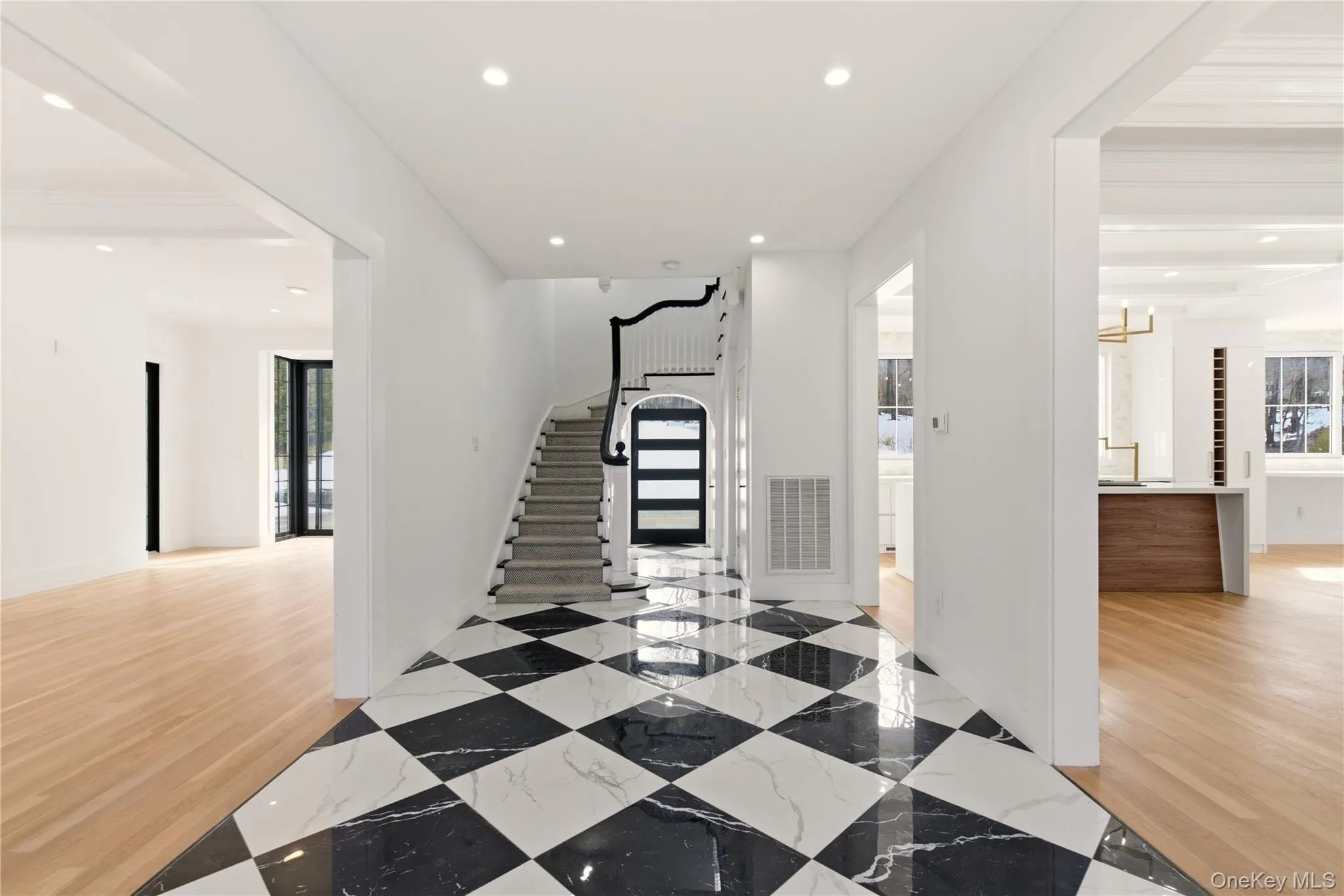 Elegant front-to-back Entry Foyer. Elegant front-to-back Entry Foyer.