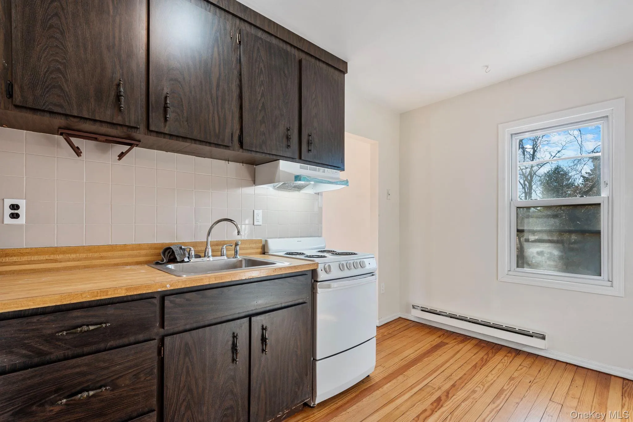 Kitchen with Stove and( Frig to be installed Kitchen with Stove and( Frig to be installed