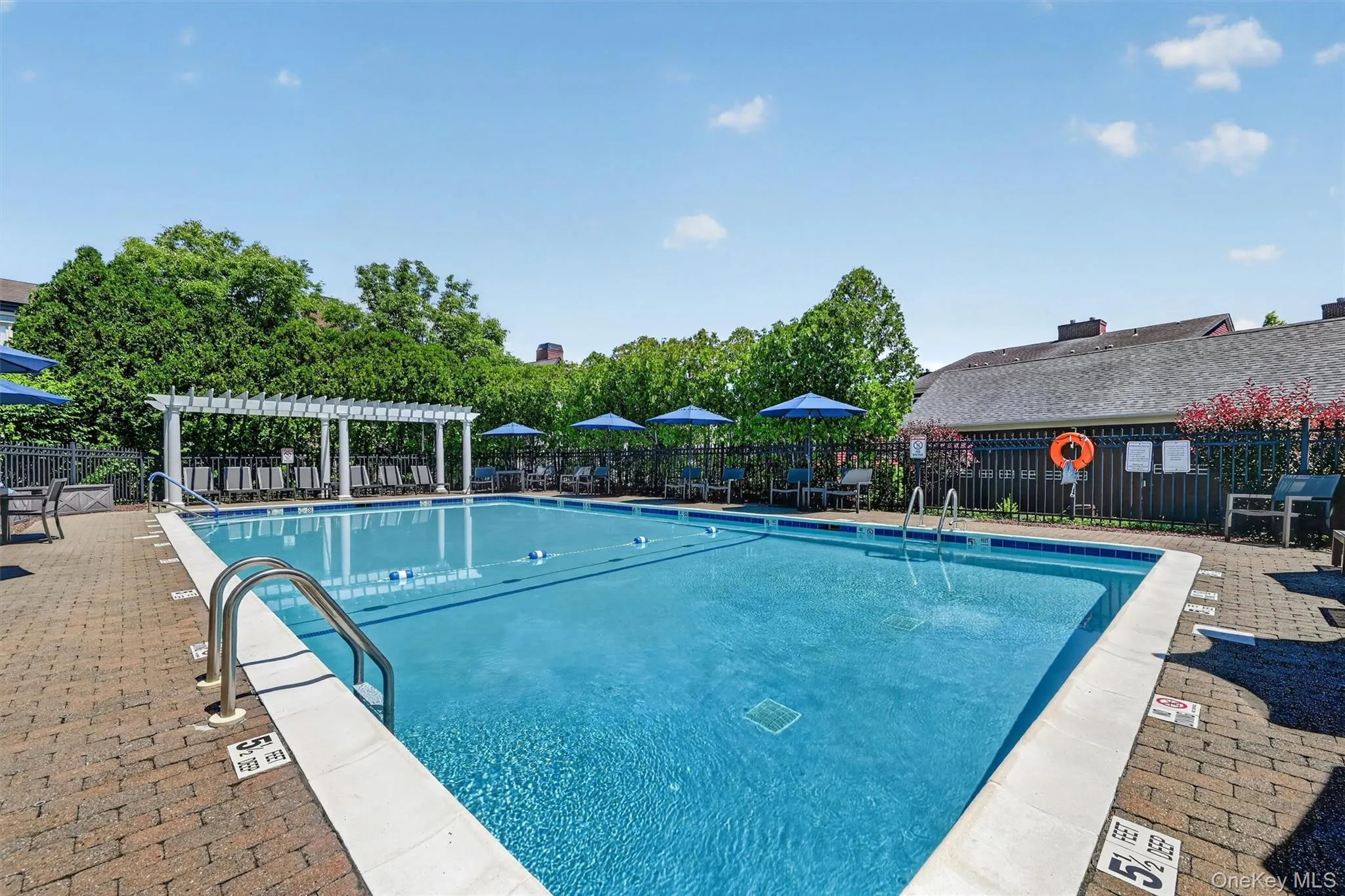 The heated community pool creates a wonderful place to swim, relax, and enjoy sunny days with your neighbors. The heated community pool creates a wonderful place to swim, relax, and enjoy sunny days with your neighbors.