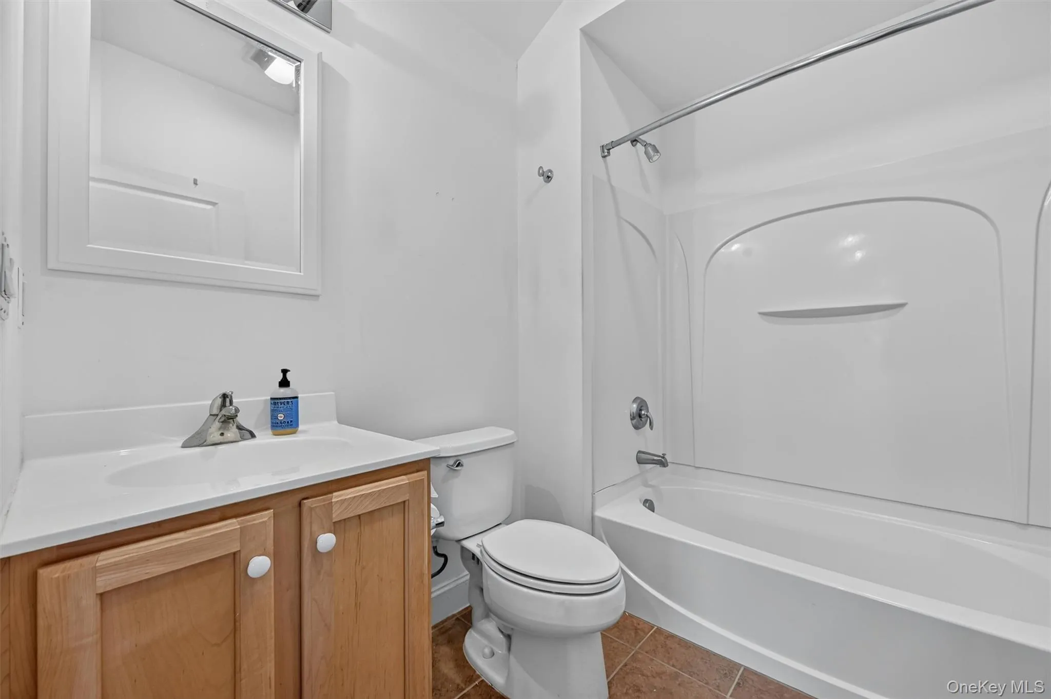 A hall bath serves the two second floor bedrooms and the sitting area. A hall bath serves the two second floor bedrooms and the sitting area.