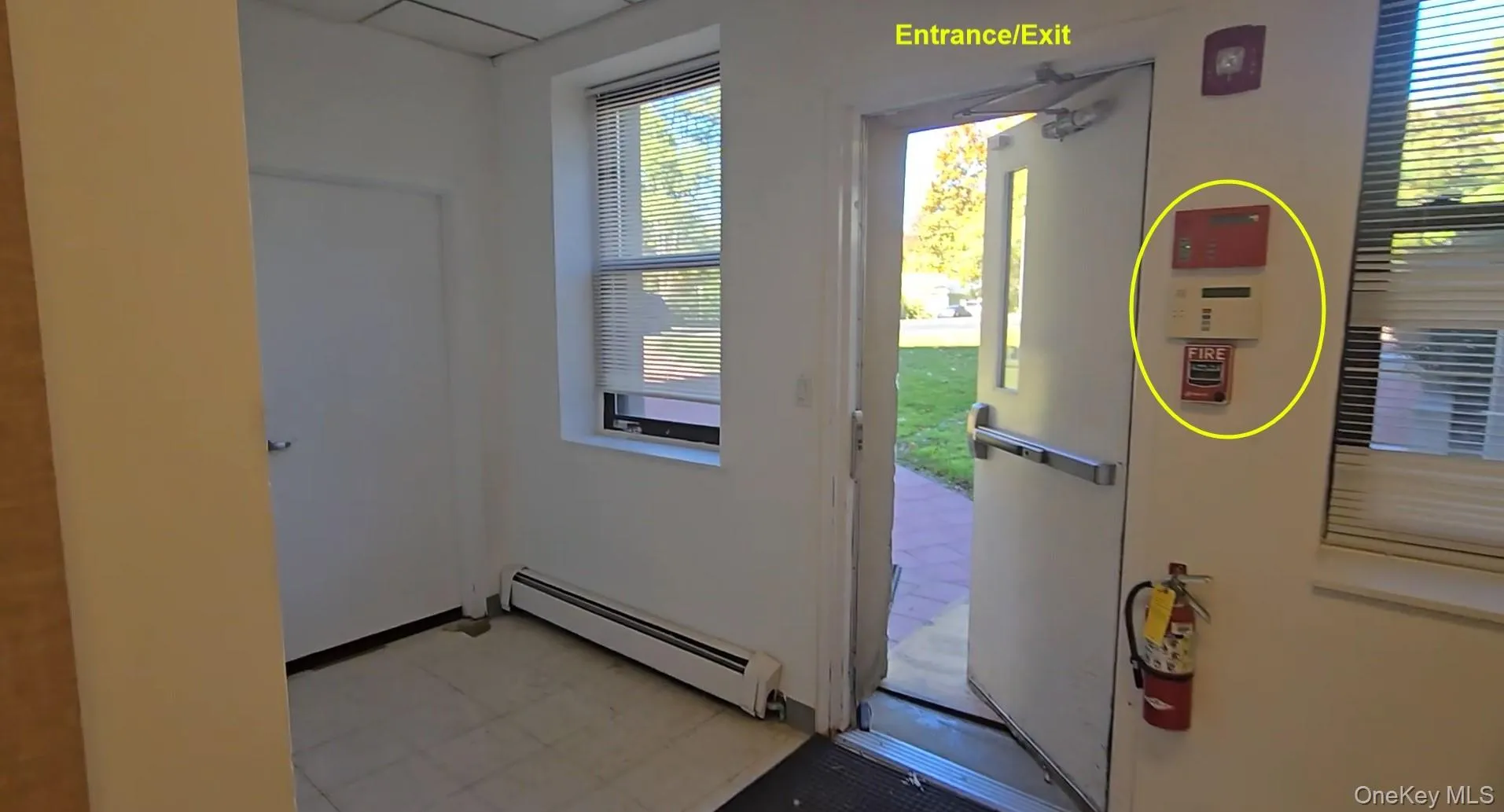 One of 5 entrances One of 5 entrances