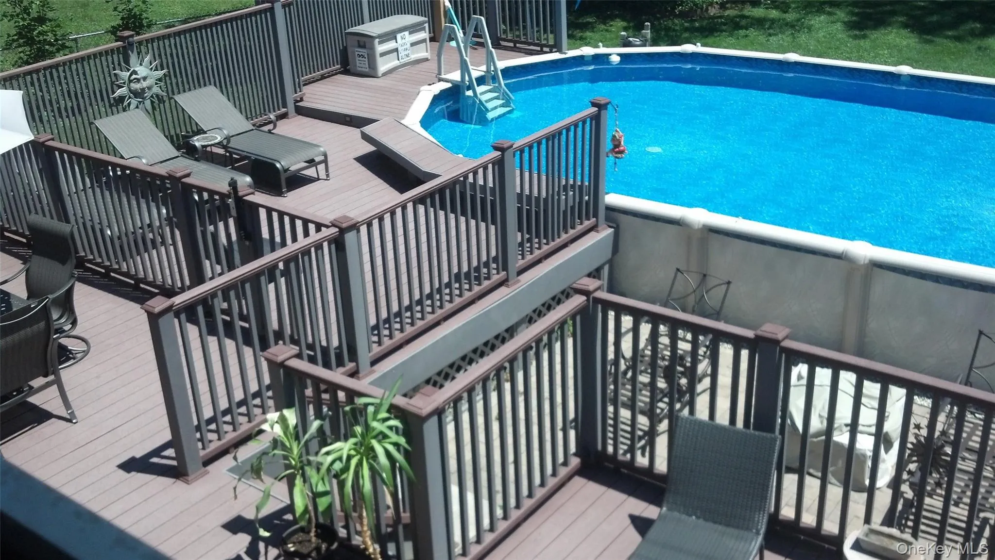 View of swimming pool with a deck View of swimming pool with a deck