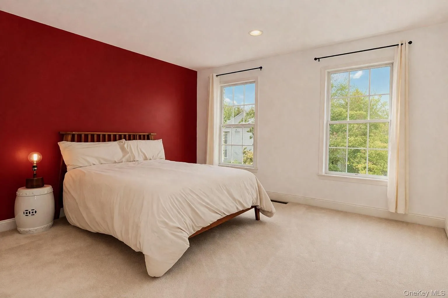 One of the bedrooms adjacent to the Jck and Jill bathroom. One of the bedrooms adjacent to the Jck and Jill bathroom.