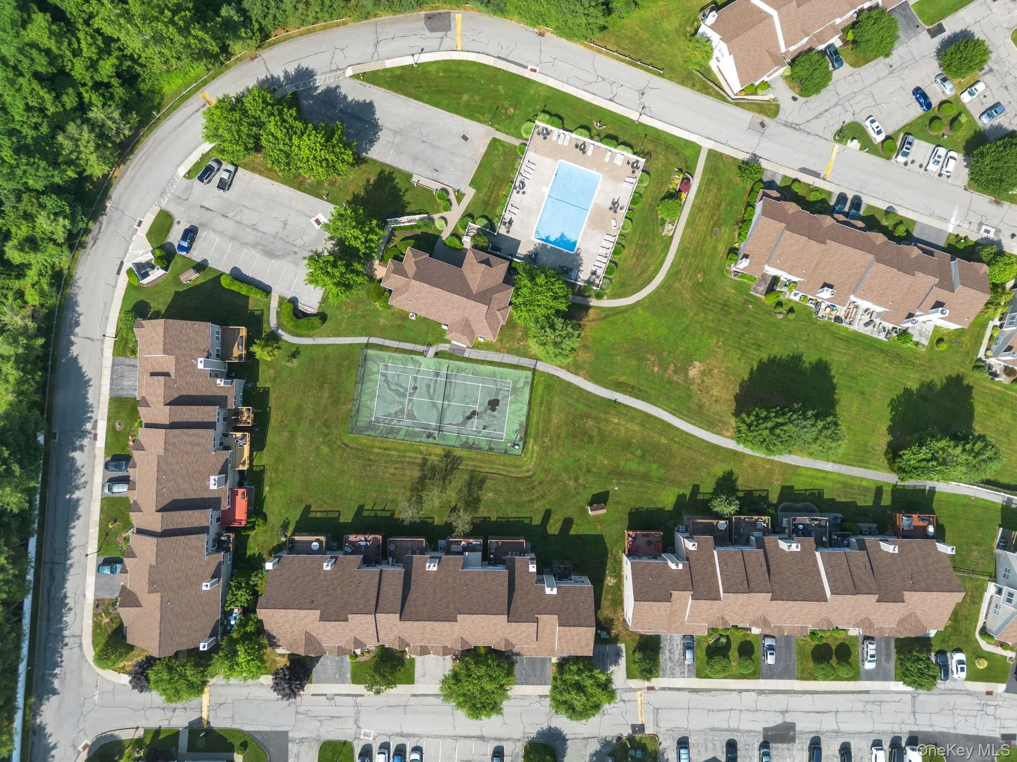 Ariel view of complex Ariel view of complex