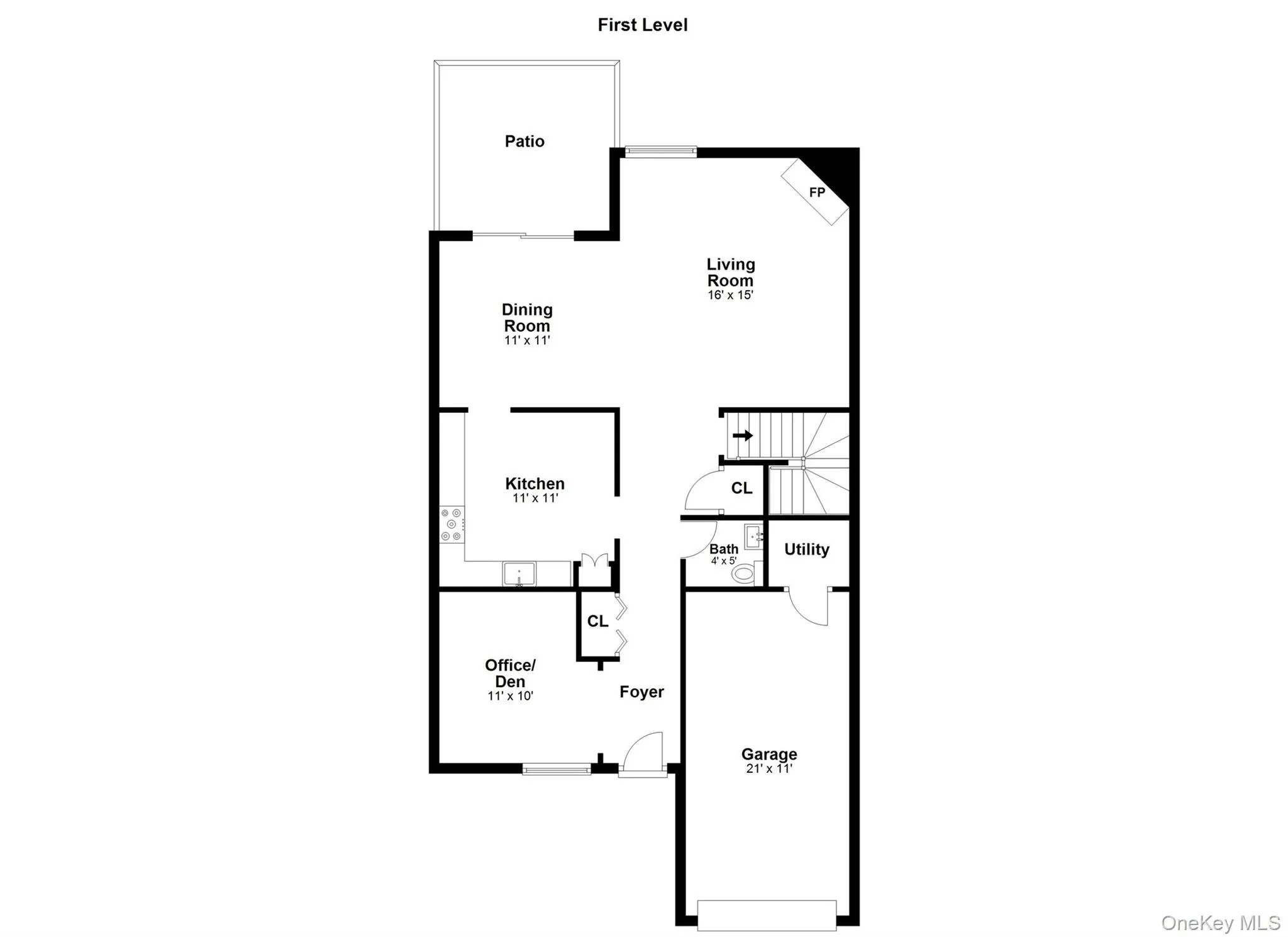 Floor Plan for Level Two Floor Plan for Level Two