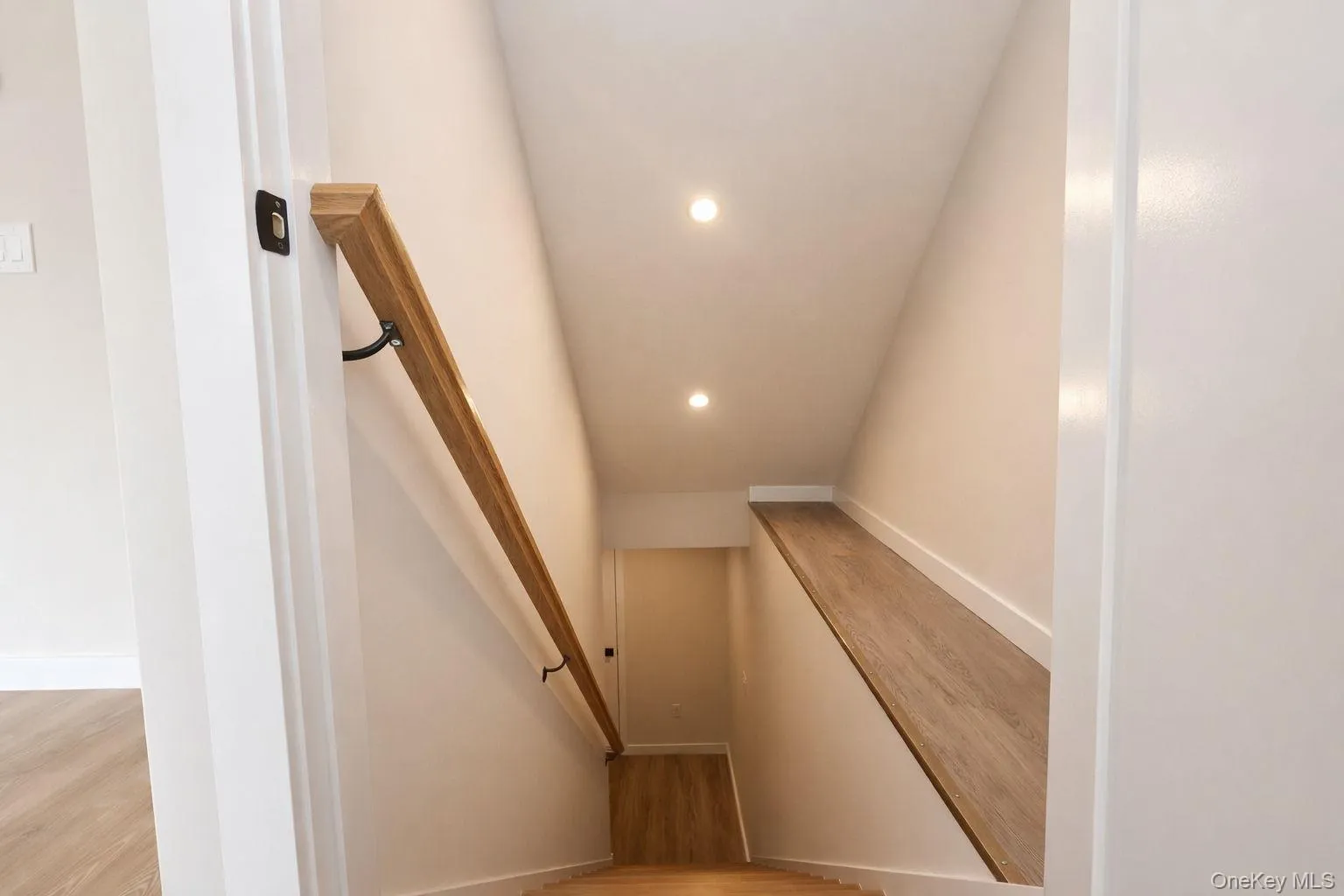 Stairs leading to basement Stairs leading to basement