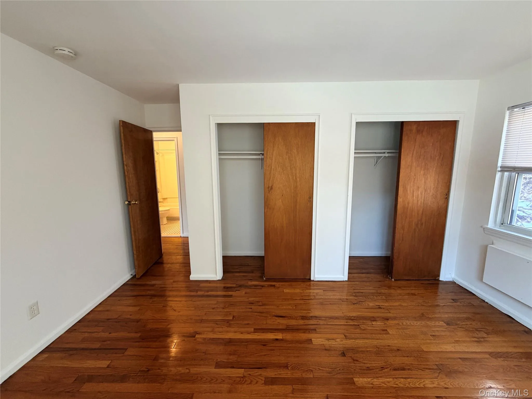 Bedroom 1 with double closets Bedroom 1 with double closets