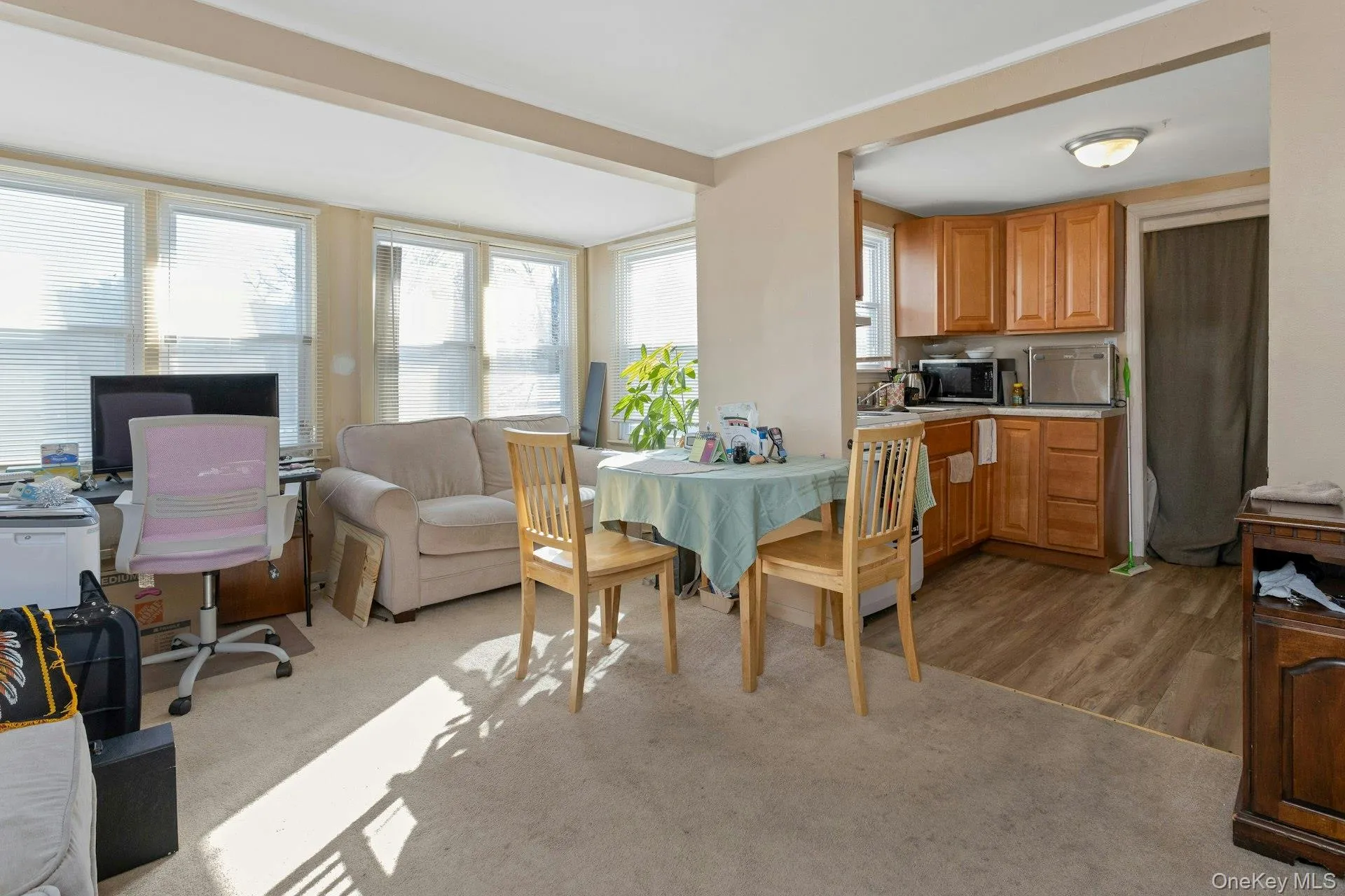Living/Dining area of cottage Living/Dining area of cottage