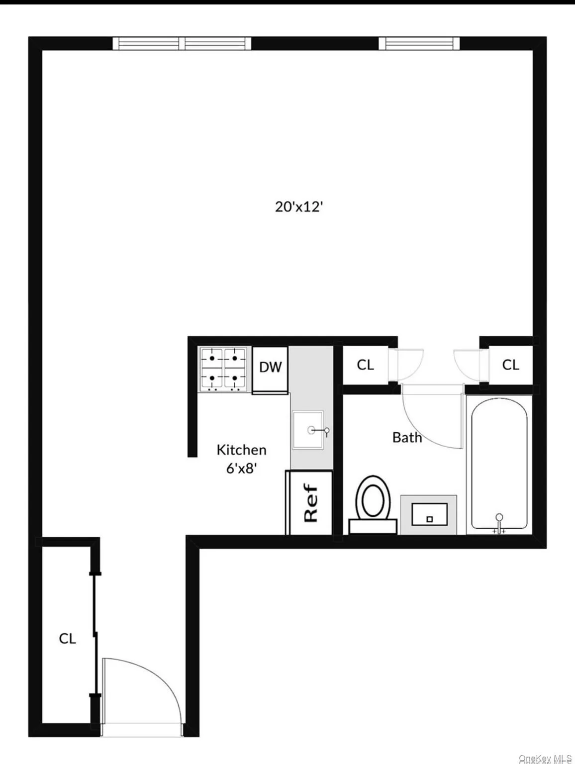 View of room layout View of room layout