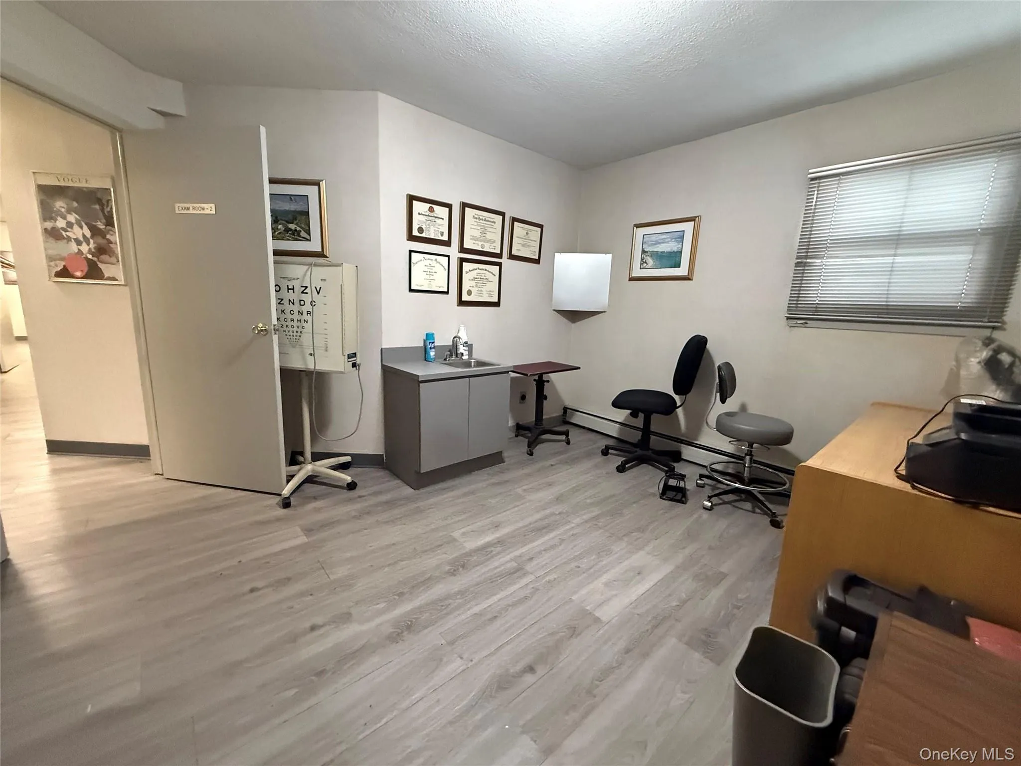 separate exam room or office separate exam room or office