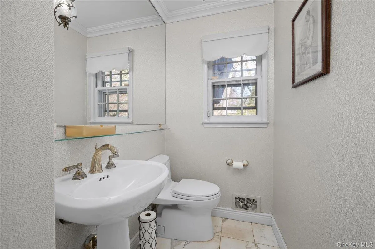 Powder Room on first level Powder Room on first level