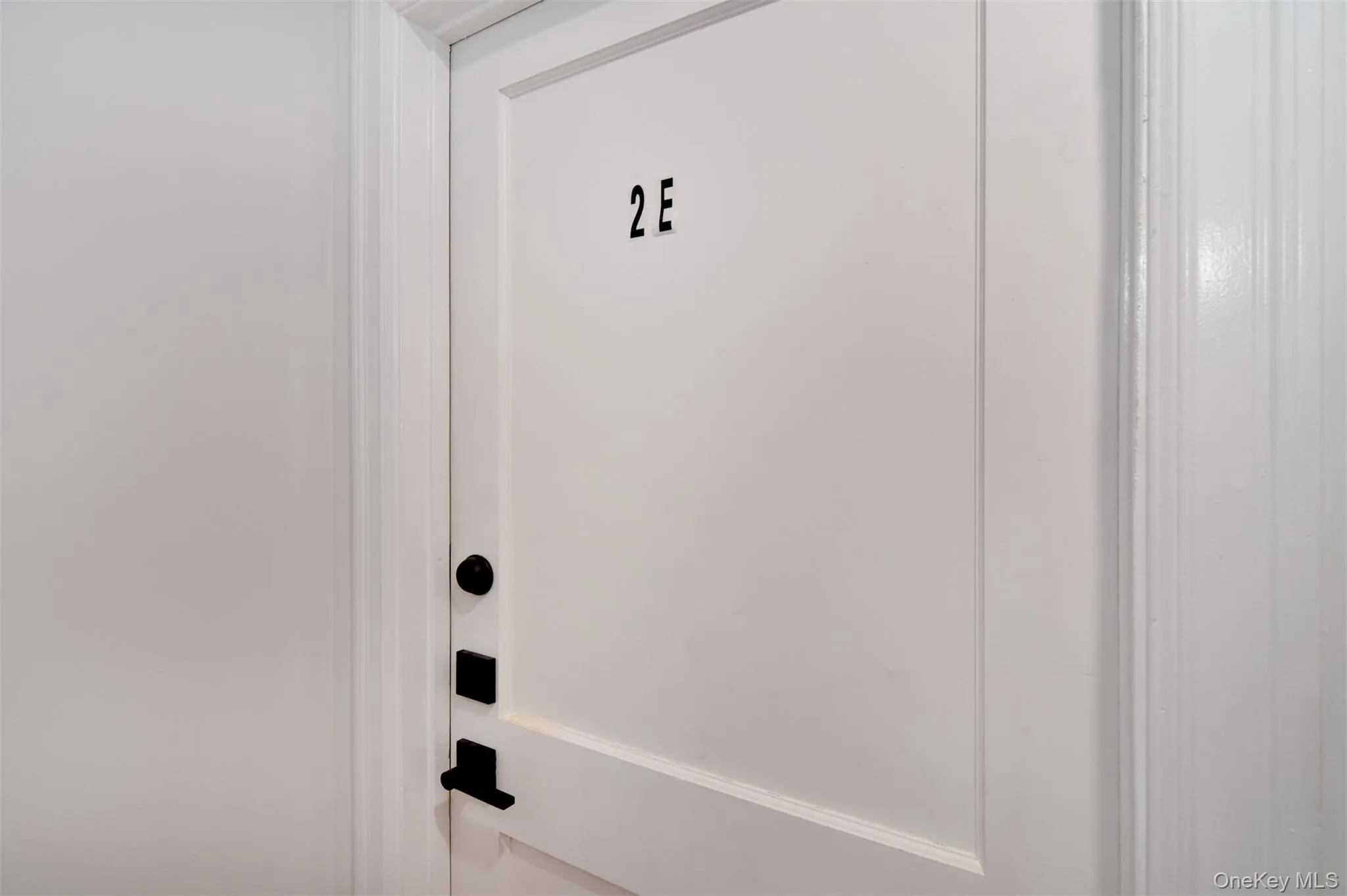 The unit door. The unit door.