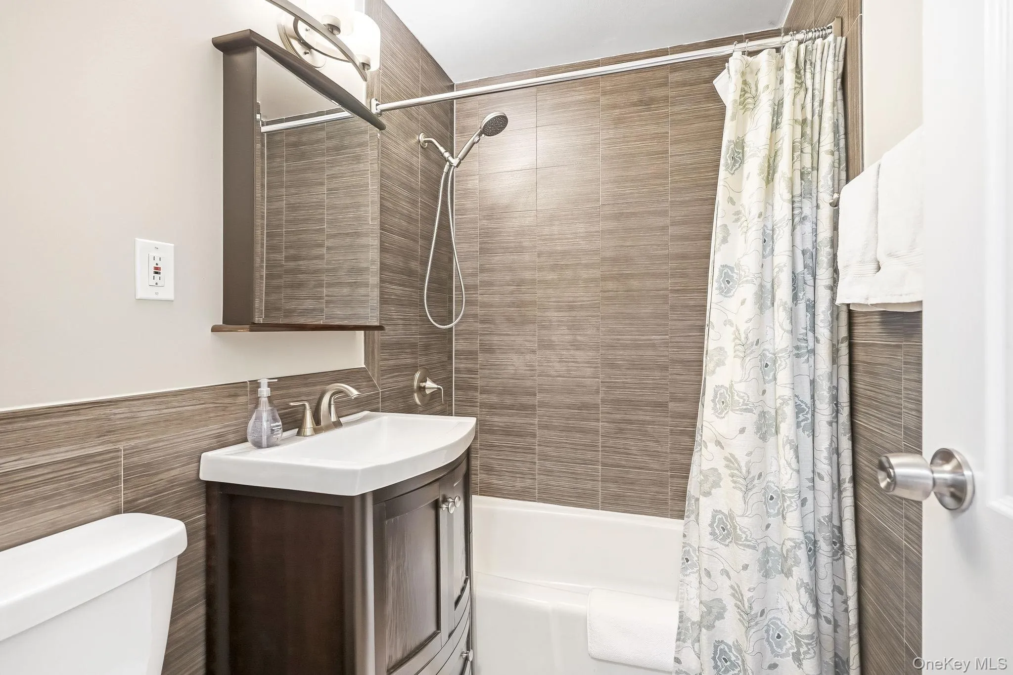 The updated Bathroom. The updated Bathroom.