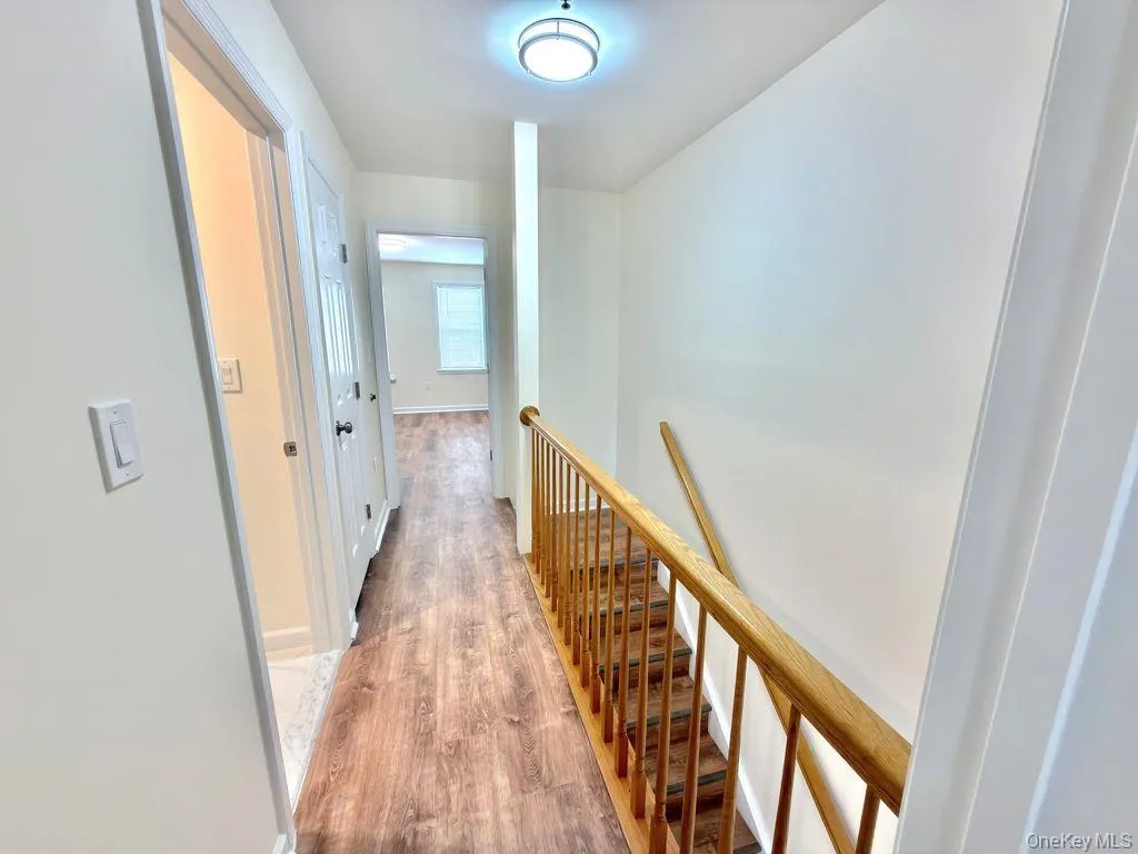 Hallway of similar unit. Hallway of similar unit.