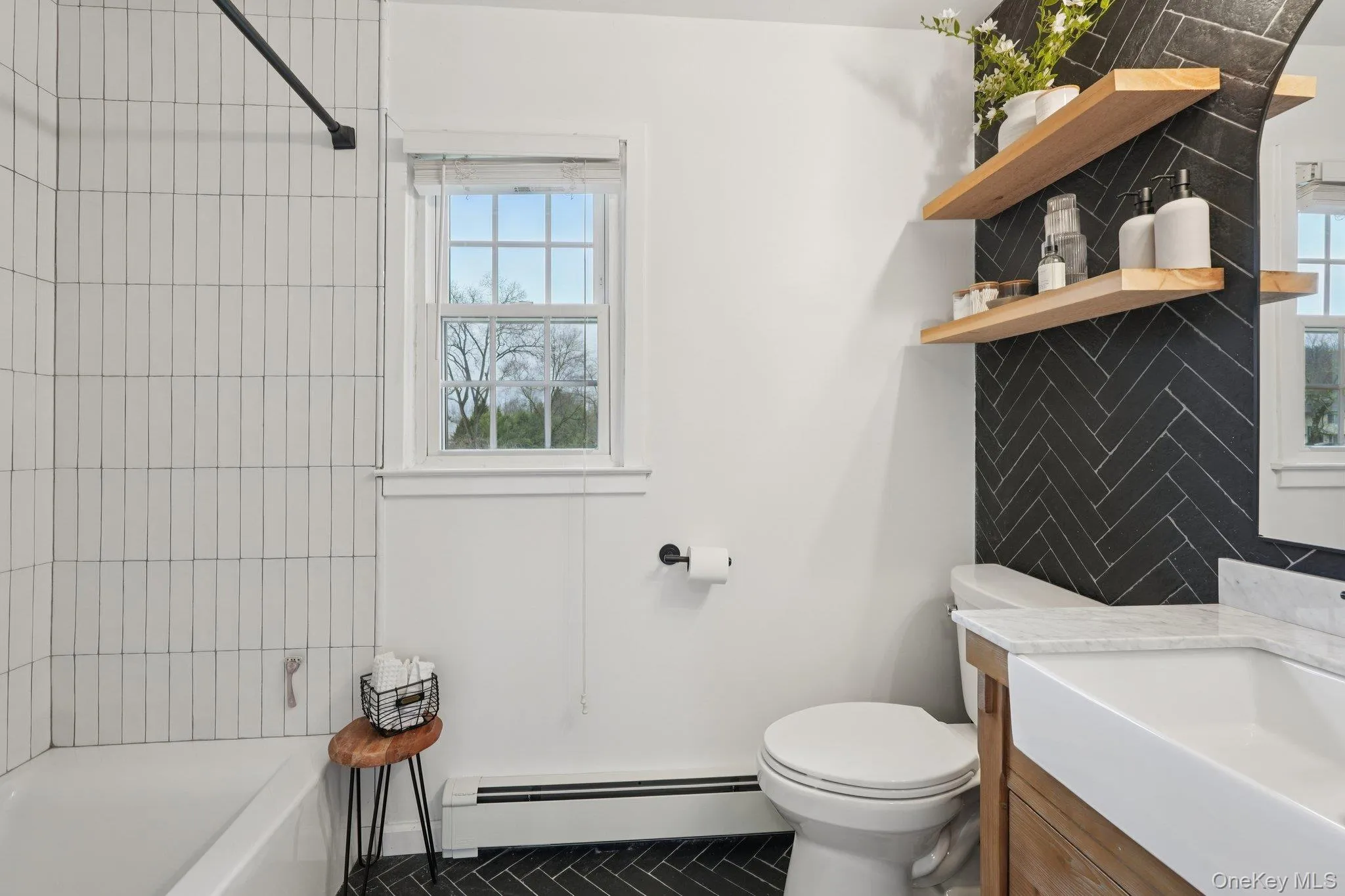 A true designer bathroom. A true designer bathroom.