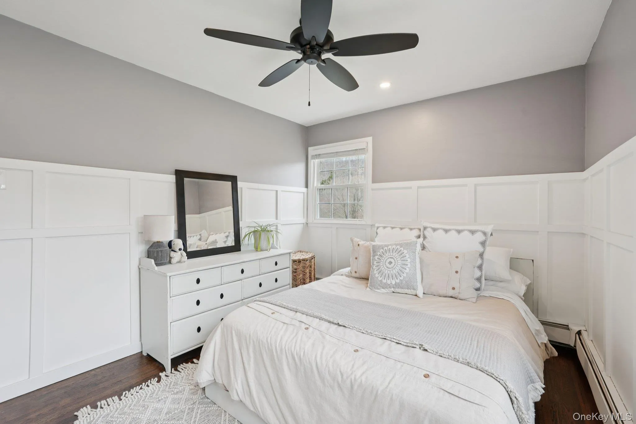 Freshly painted with wall accents Freshly painted with wall accents