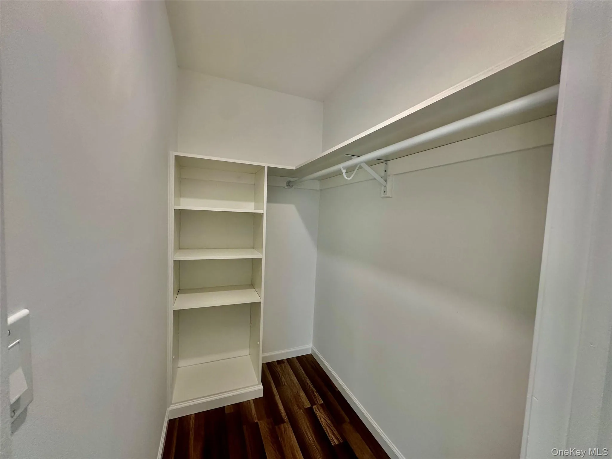 A walk-in closet in second bedroom A walk-in closet in second bedroom
