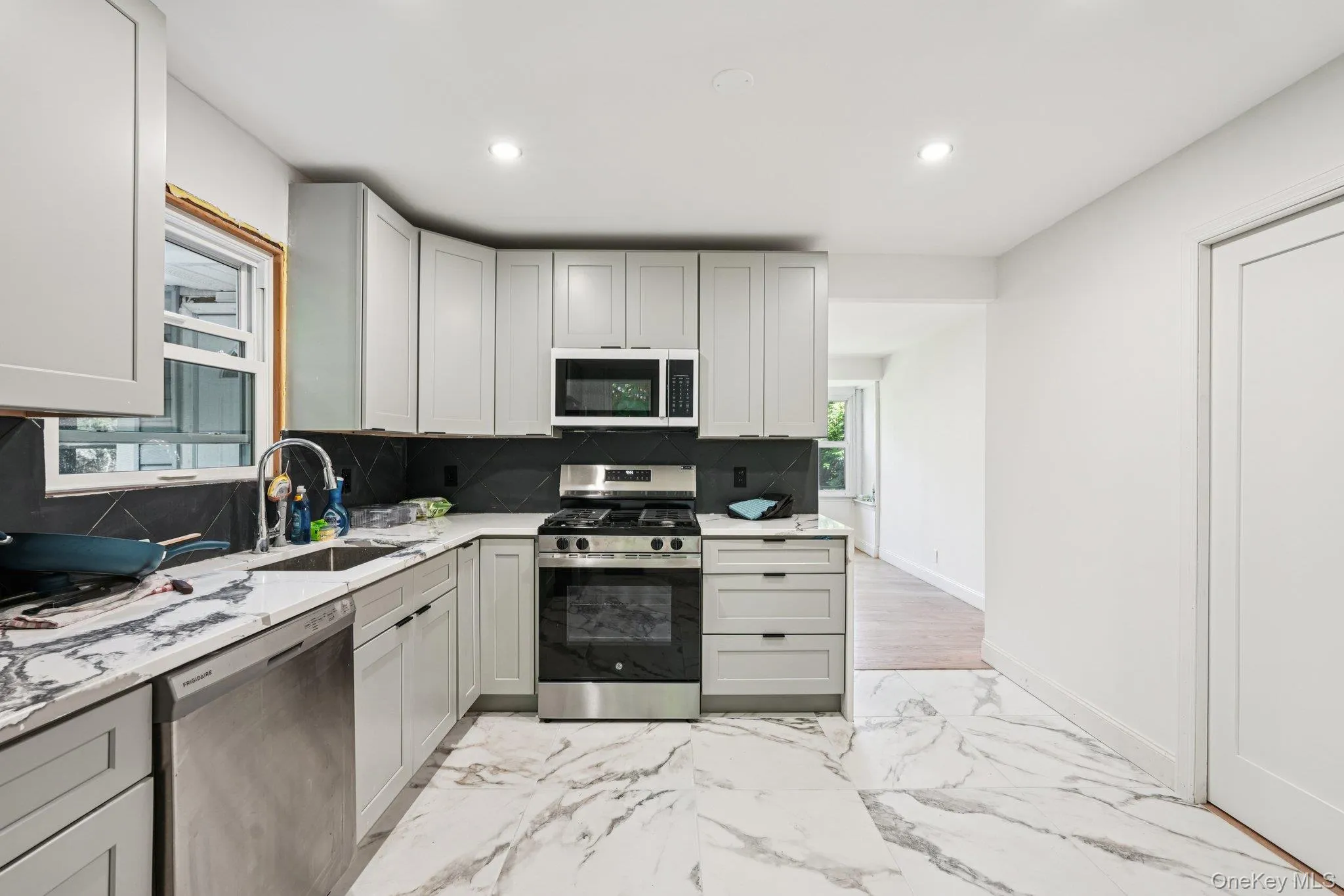 Gray cabinetry Gray cabinetry