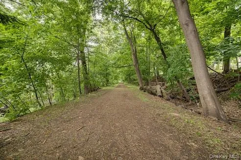 The Old Croton Aqueduct Trail, which is nearby, offers miles of nature to explore, away from the road The Old Croton Aqueduct Trail, which is nearby, offers miles of nature to explore, away from the road