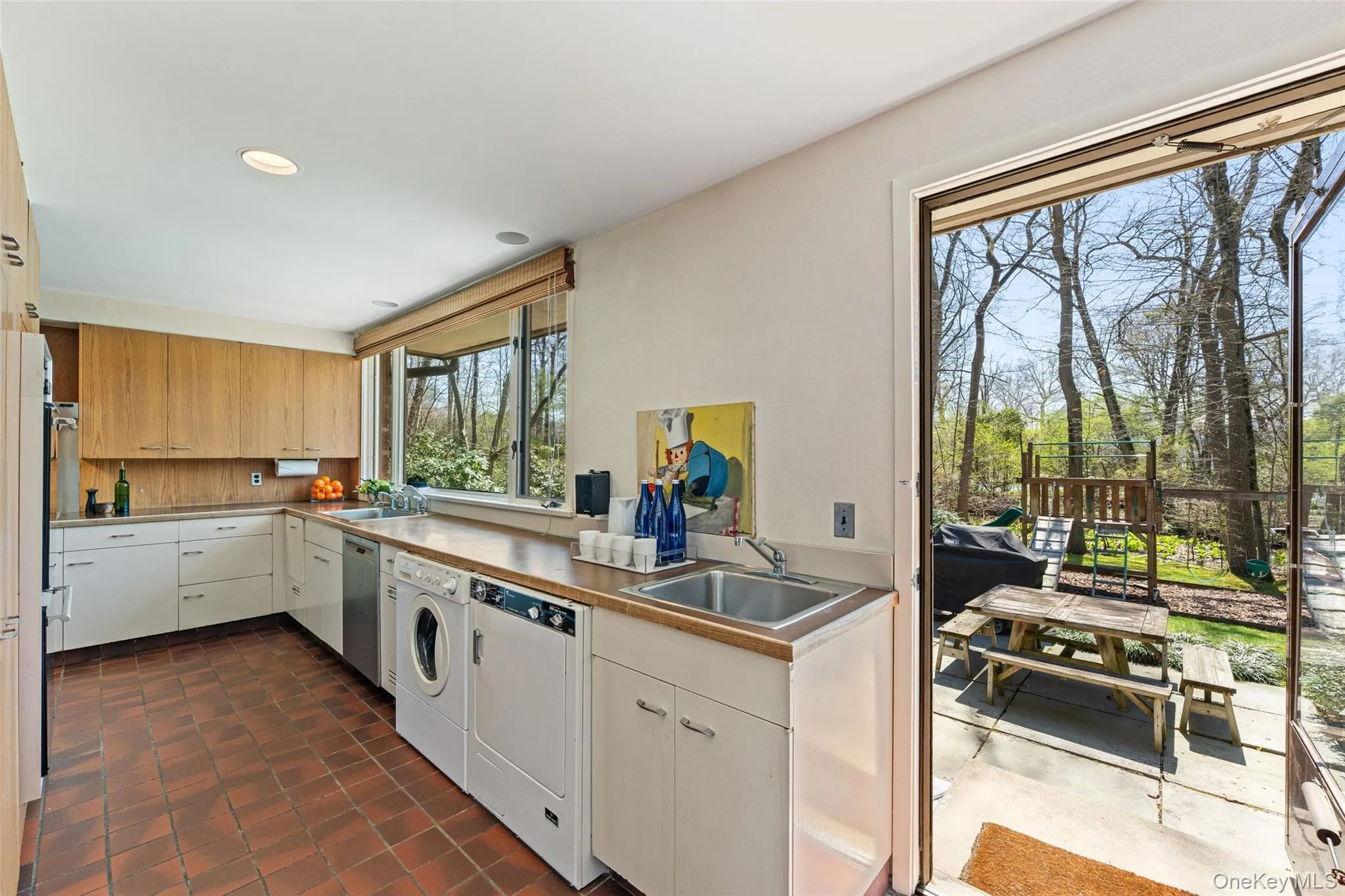 Beautiful views of the backyard from kitchen Beautiful views of the backyard from kitchen