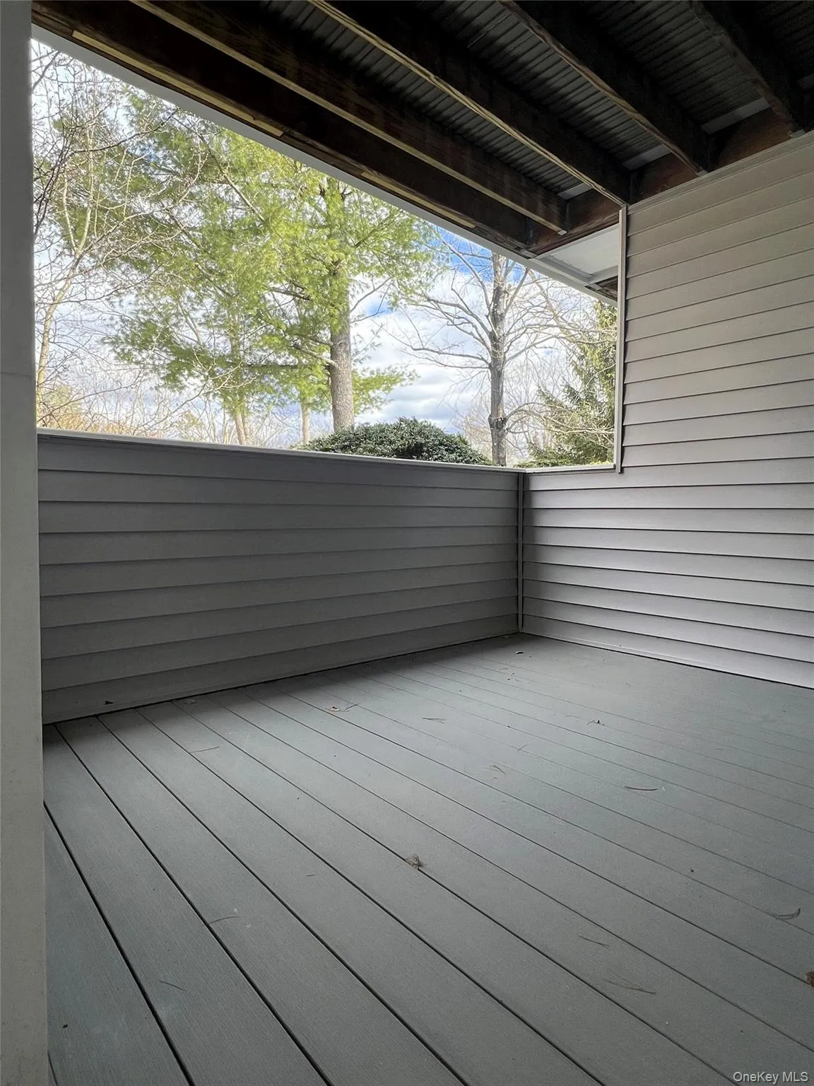 Private deck and balcony. Private deck and balcony.