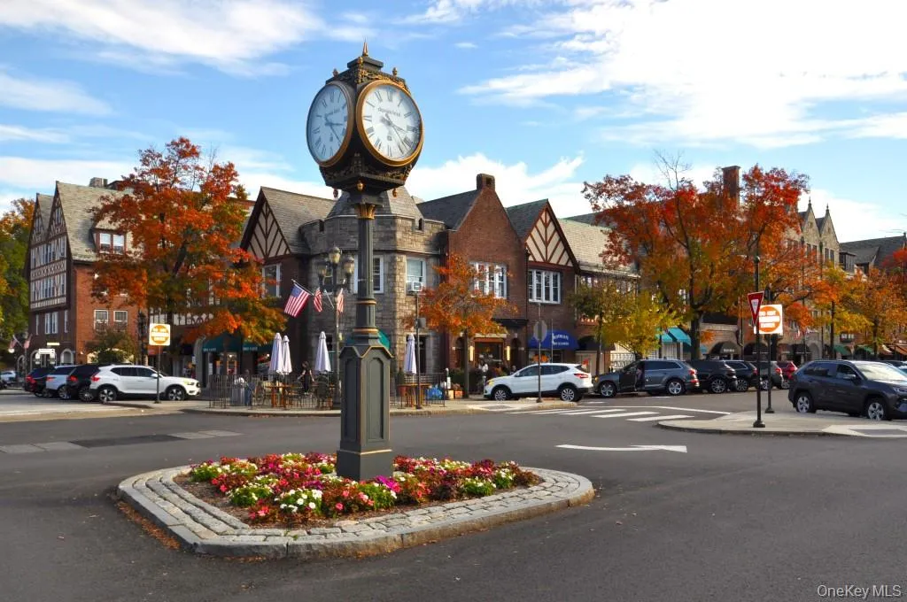 Downtown Scarsdale is a quaint village with plenty of shopping and restaurants and has its own Metro North Train Station. Grand Central Terminal is only a 28 minute train ride. There is also a bike and walking trail that leads from the train station along the Bronx River thru the picturesque Garth Woods. Also enjoy the free summer concert in the park series. Downtown Scarsdale is a quaint village with plenty of shopping and restaurants and has its own Metro North Train Station. Grand Central Terminal is only a 28 minute train ride. There is also a bike and walking trail that leads from the train station along the Bronx River thru the picturesque Garth Woods. Also enjoy the free summer concert in the park series.