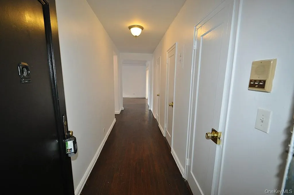 Entry hallway has three large closets (one Walk-in) and is a great place to display your fine artwork. Entry hallway has three large closets (one Walk-in) and is a great place to display your fine artwork.