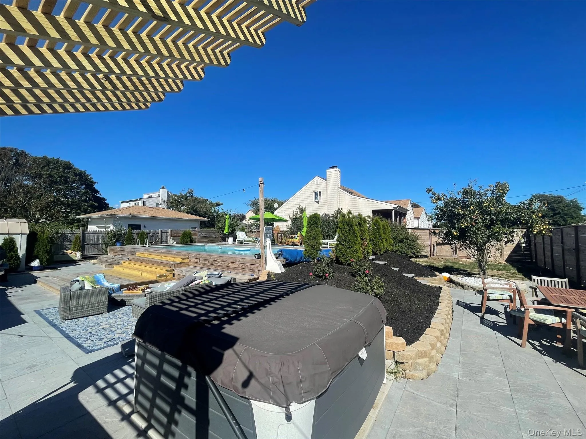 pergola outdoor dining area and hot tub spa pergola outdoor dining area and hot tub spa