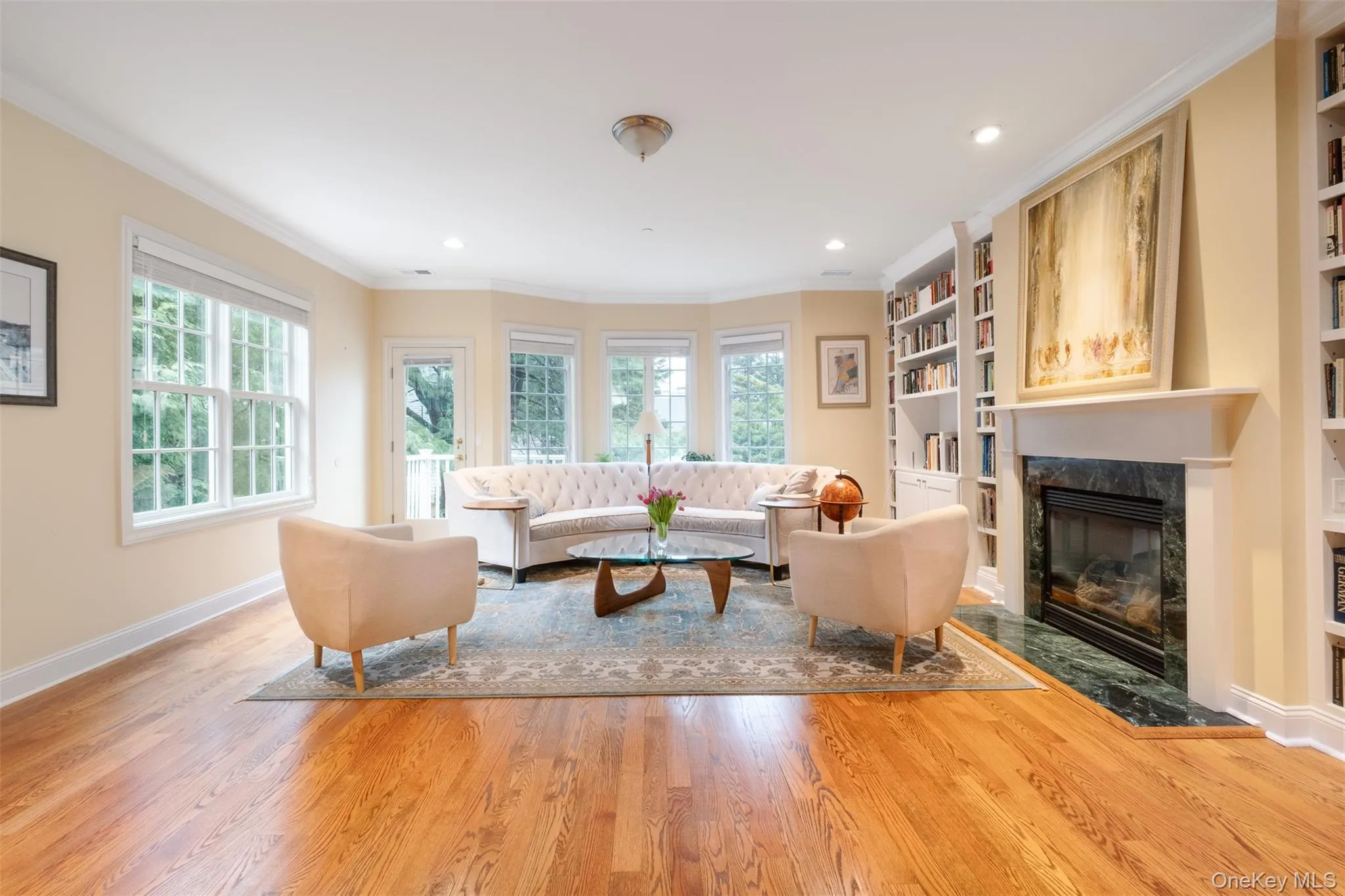 Another view of the living room. Enjoy a fire with ease. Another view of the living room. Enjoy a fire with ease.