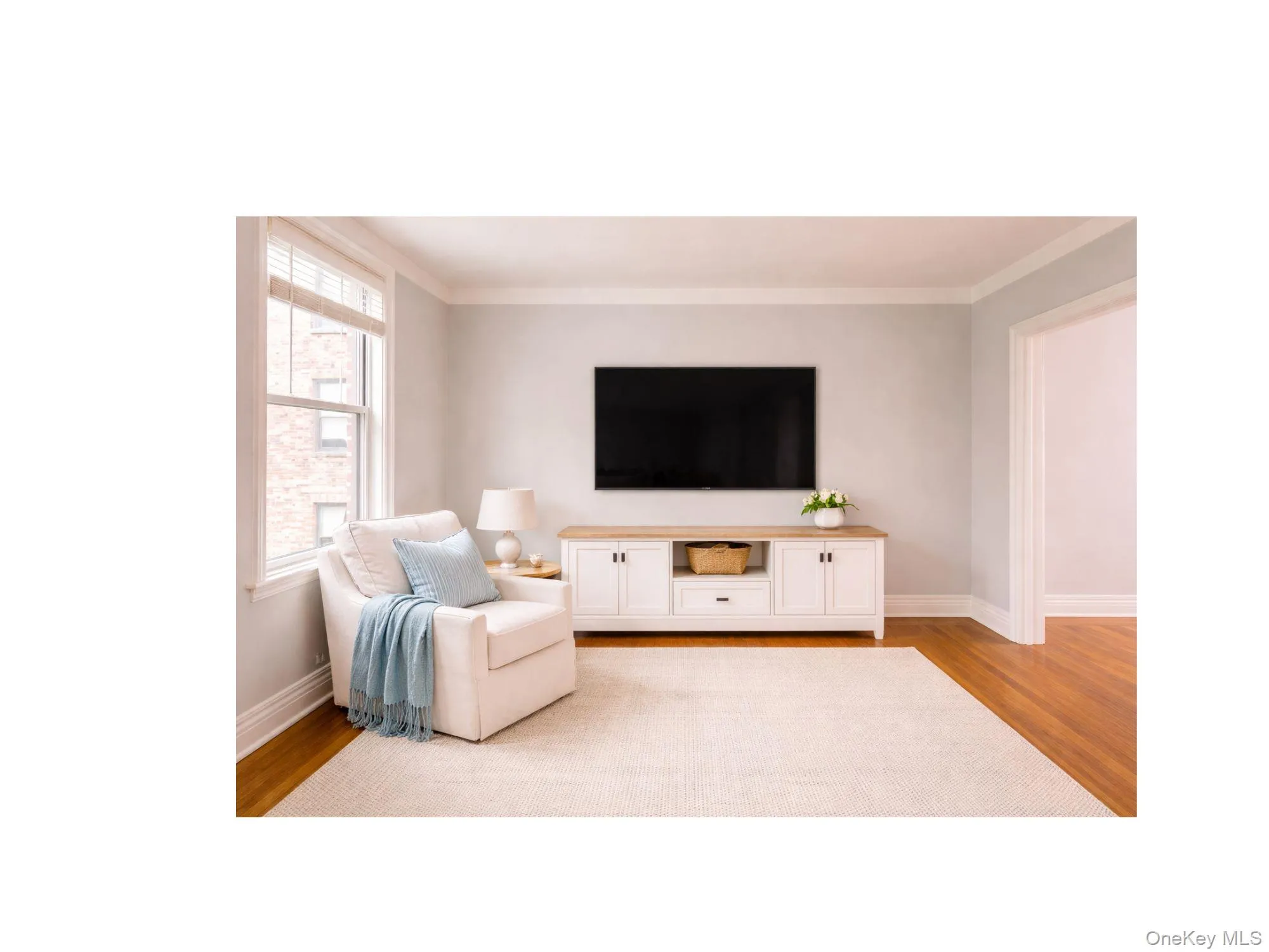 Virtually Staged area of the Living Room. Virtually Staged area of the Living Room.