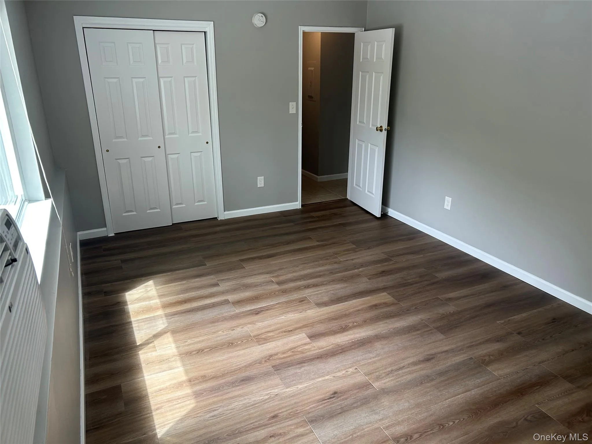 Large double closet in bedroom Large double closet in bedroom