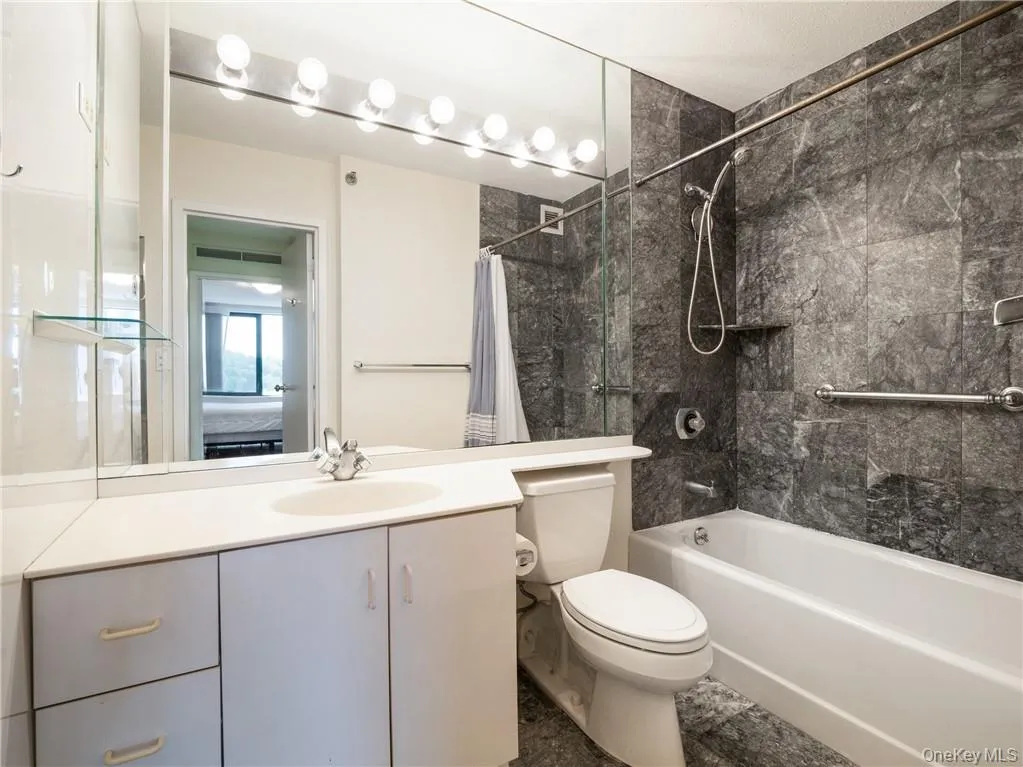 Marble Bath with tub/shower Marble Bath with tub/shower