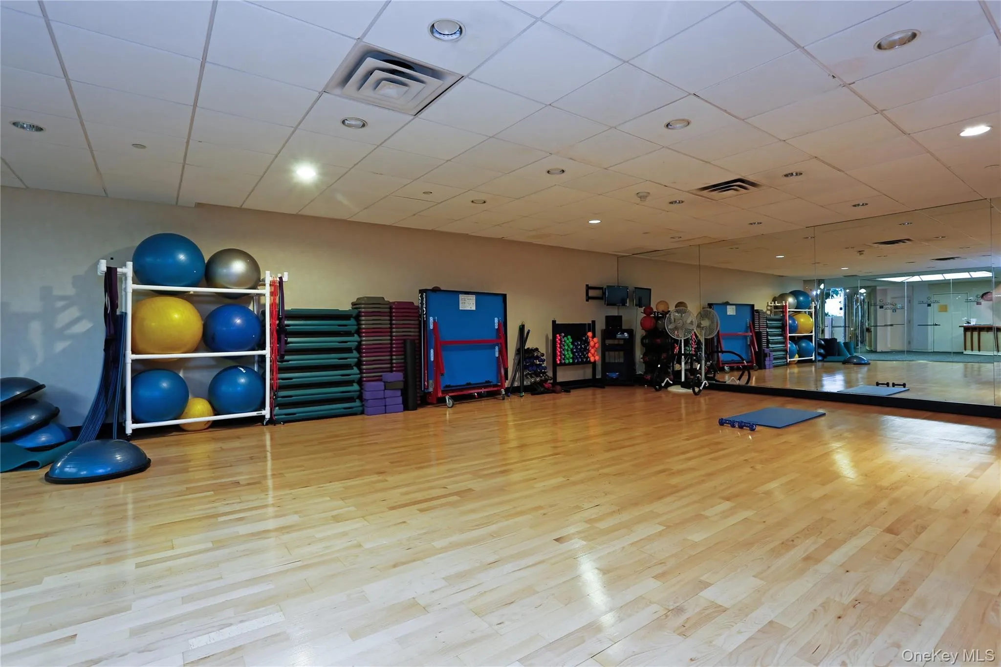 Space for group exercise Space for group exercise