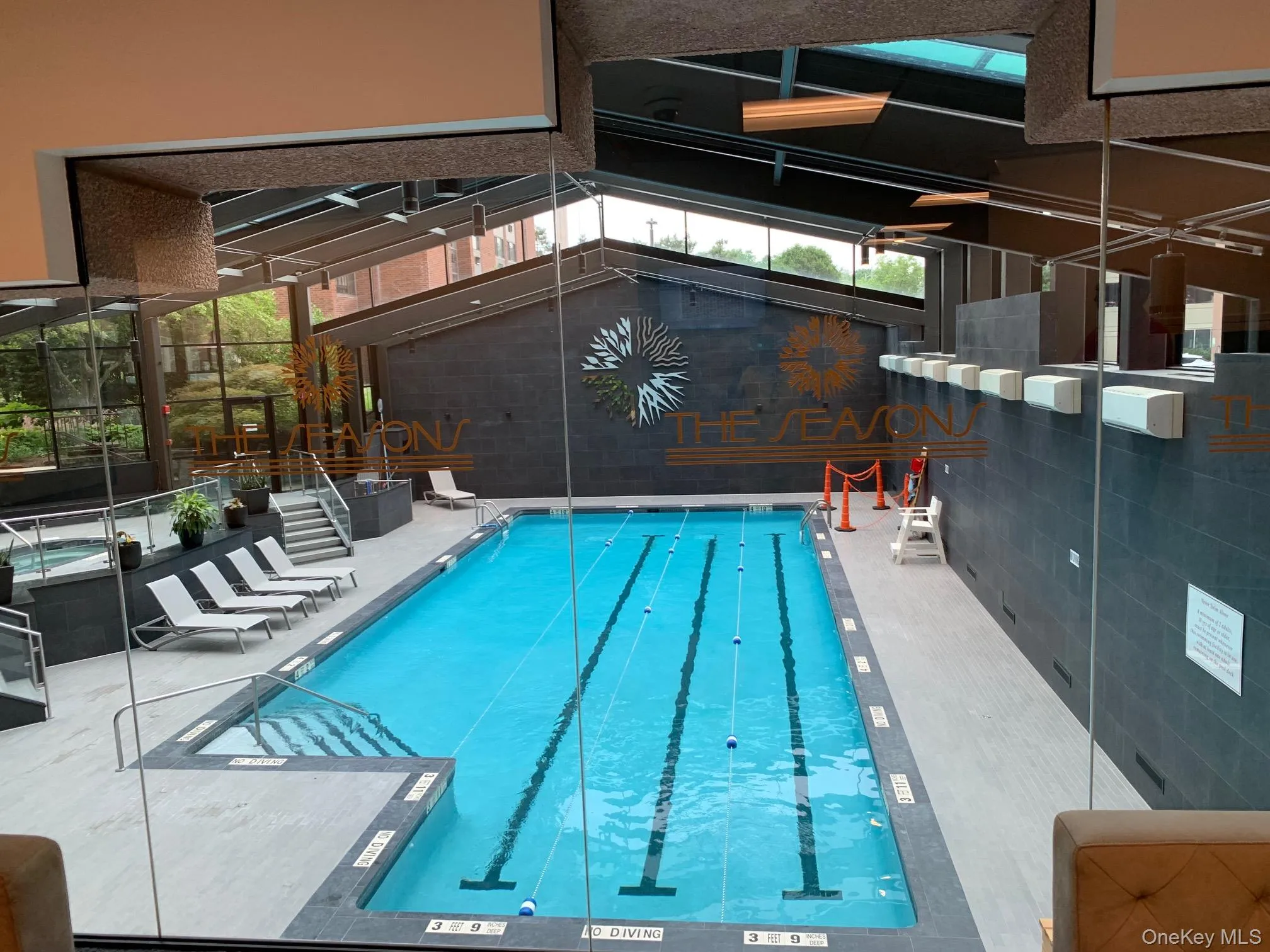 Beautiful indoor pool and hot tub Beautiful indoor pool and hot tub