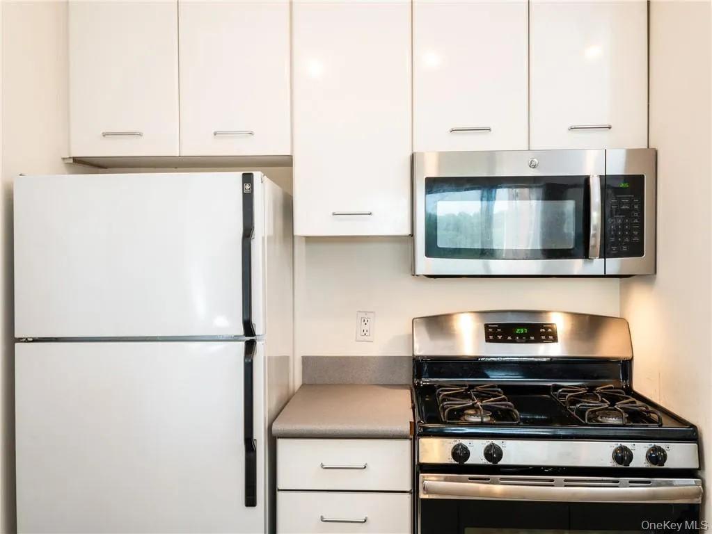 Stainless range, microwave and dishwasher (located next to the sink and not pictured here) Stainless range, microwave and dishwasher (located next to the sink and not pictured here)