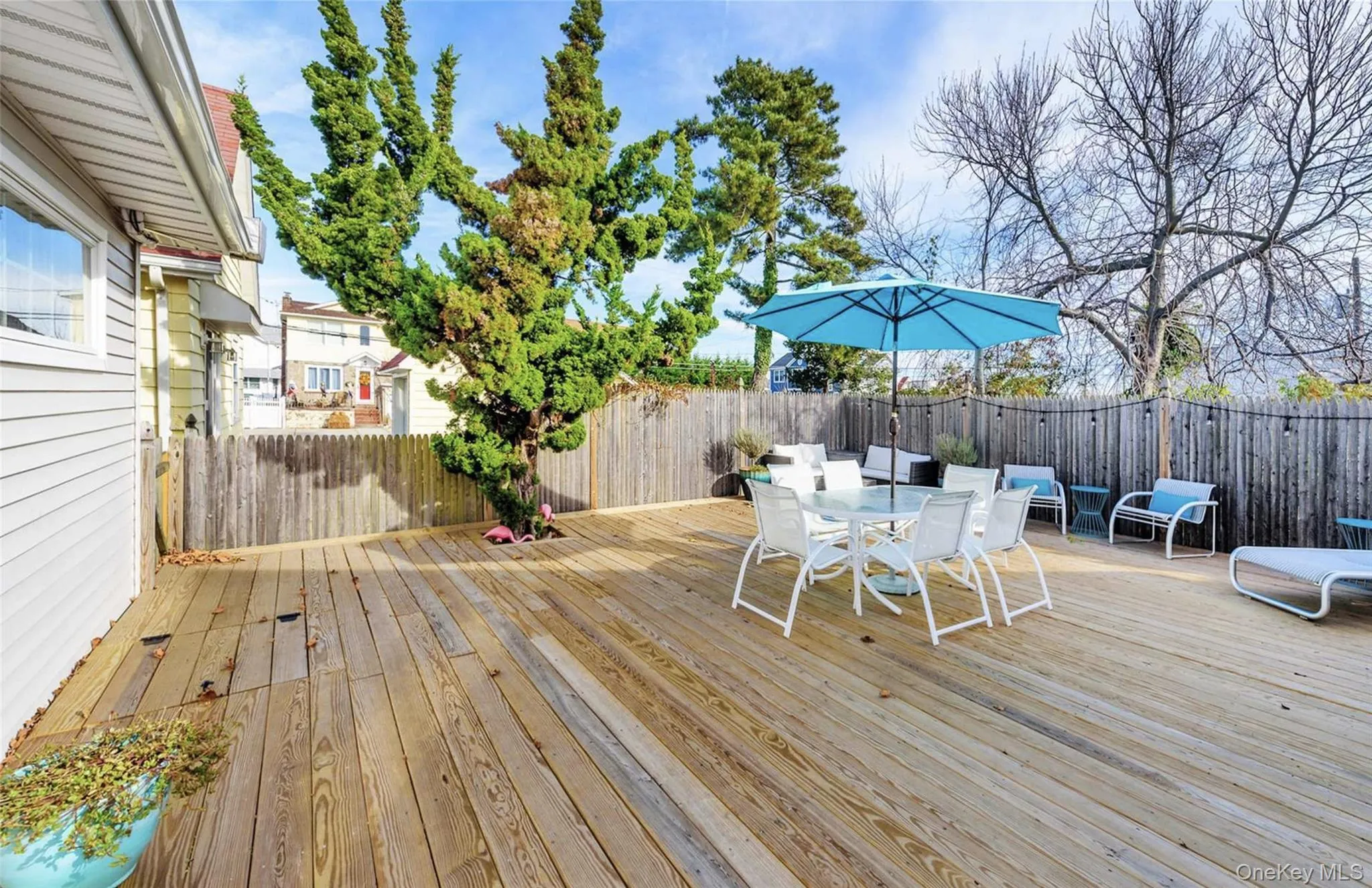View of wooden deck View of wooden deck