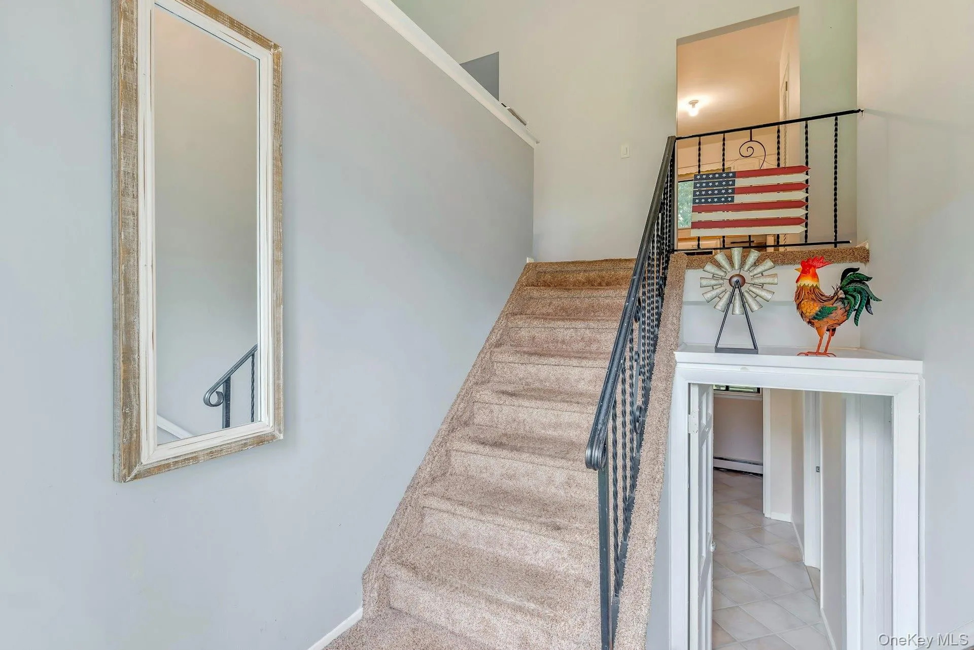 Front Entry Hall with Access to Upper and Lower Levels Front Entry Hall with Access to Upper and Lower Levels