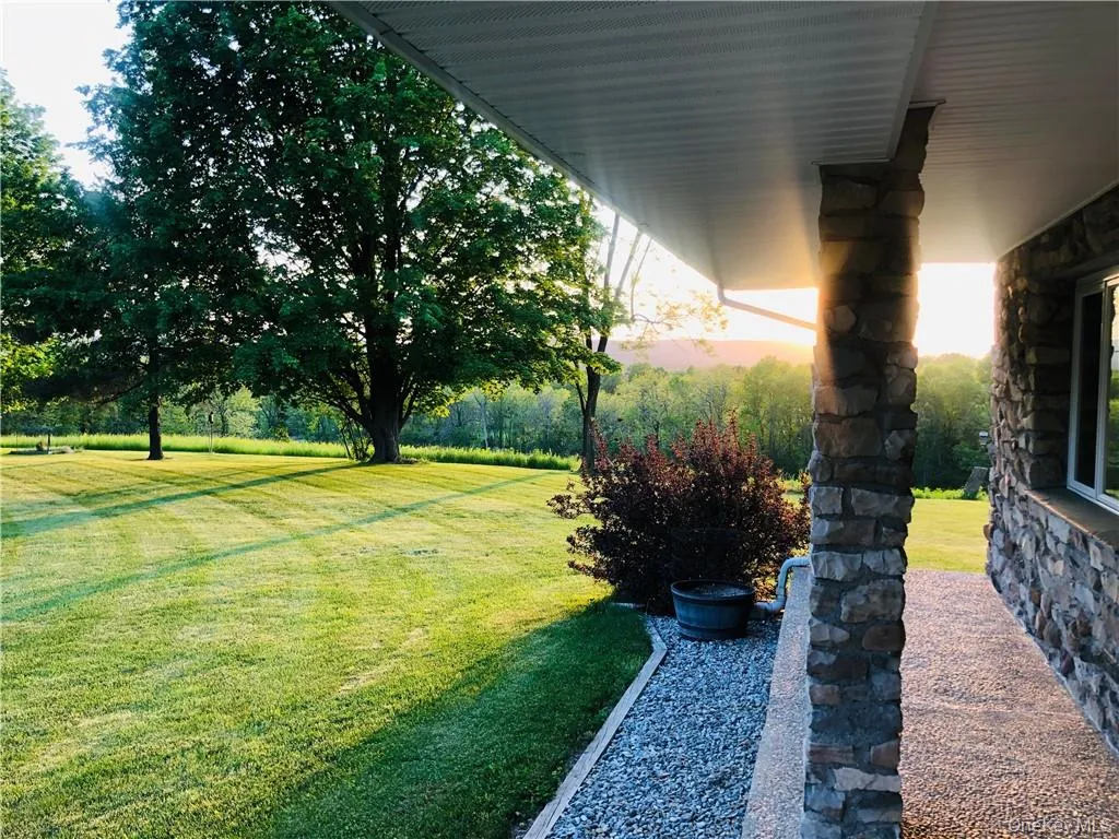 Loving hand-crafted with stones pulled from the property, this outstanding Warwick property offers a unique and private year-round or weekend retreat! Loving hand-crafted with stones pulled from the property, this outstanding Warwick property offers a unique and private year-round or weekend retreat!