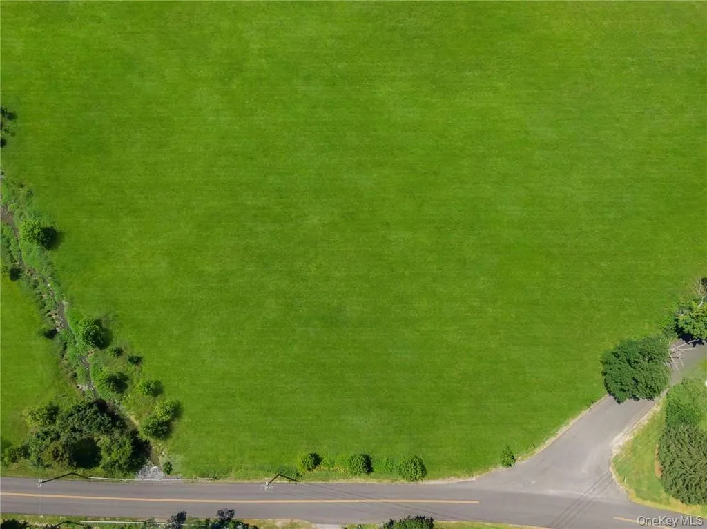 Otterkill on left, Old Chester Road in foreground, Duck Farm Road on right. Otterkill on left, Old Chester Road in foreground, Duck Farm Road on right.