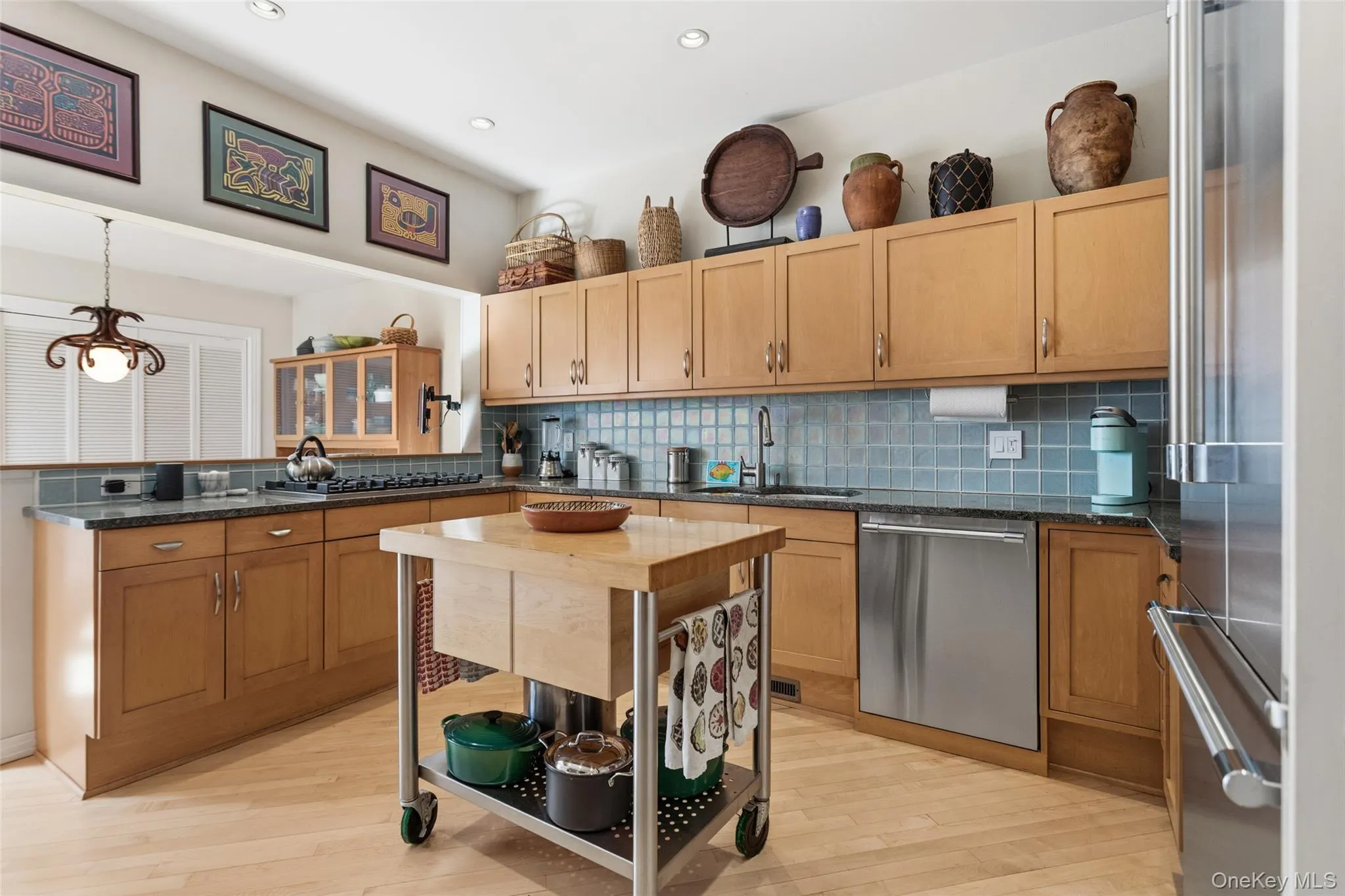Chef's Kitchen featuring brand new stainless steel appliances Chef's Kitchen featuring brand new stainless steel appliances