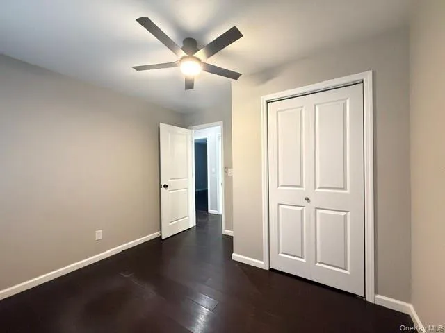 2nd bedroom with fresh paint and finished floors 2nd bedroom with fresh paint and finished floors