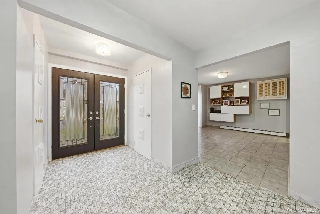 Foyer and french doors Foyer and french doors