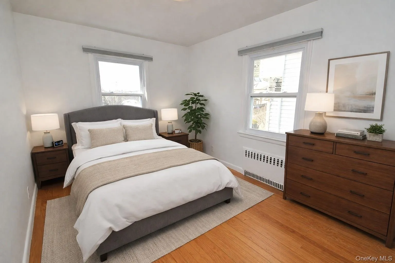 Photo Virtually Staged. Second Bedroom Photo Virtually Staged. Second Bedroom